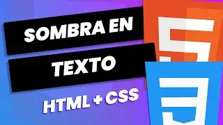 Cómo poner SOMBRA a un TEXTO en #CSS y #HTML