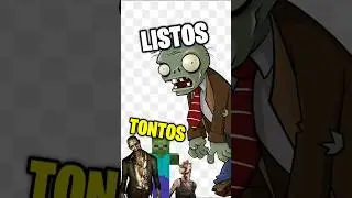 ¿CUALES son los ZOMBIES más LISTOS de LOS VIDEOJUEGOS? #SHORTS