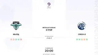 Фьорд × Сокол-Х. Metallist league. Четвертая лига. 11.02.2024