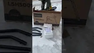 Распаковка дровакола! Champion LSH 5001h #дровакол #дрова #лес #природа #бизнес