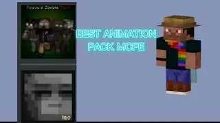 BEST MCPE ANIMATION PACK TEST.