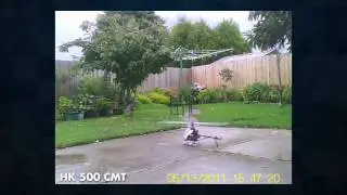 HK 500 CMT first hover