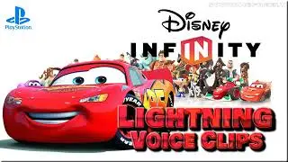 All Lightning McQueen Voice Clips • Disney Infinity 1.0 • (Keith Ferguson) All Voice Lines