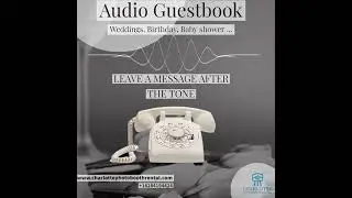 Charlotte photobooth rental Audio Guestbook Service