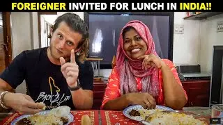 FOREIGNER Invited to INDIAN Home For Lunch in KERALA!! 🇮🇳 @salukitchen