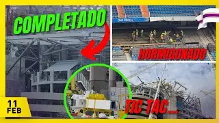 💥NEW ADVANCES 📅 [February 11] WORKS on the Santiago Bernabéu ⚠️ REAL MADRID stadium