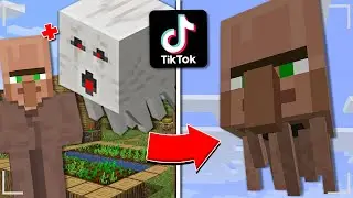 Проверил ЛАЙФХАКИ из ТИК ТОКА в МАЙНКРАФТ! ТОП 3 ЛАЙФХАКОВ Minecraft !