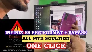 Infinix S5 Pro Format + Frp Bypass - Unlock Tool by Alpha_Fixer
