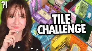 Building in The Sims but each TILE is a different color
