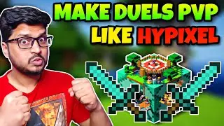 How To Make PVP Server in Minecraft | Make PVP Server Like Hypixel in Aternos | Duels Plugin