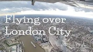 flying over LONDON City | 4K