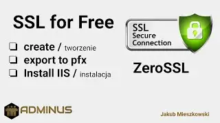 Certyfikat SSL  darmowy - ZeroSSL