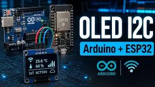 38 Curso Arduino - Pantalla OLED 128x64 - Arduino Uno, ESP8266, ESP32