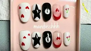 DIY PRESS ON NAILS | Vegas-esque Nails | Gel Nail Art