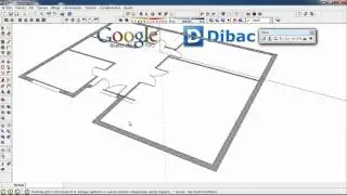 4/4 (FULL VIDEO) DIBAC Cad 2D+3D GOOGLE SKETCHUP Plugin