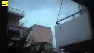 Σφοδρή καταιγίδα στην Aθήνα - Thunderstorms in Athens