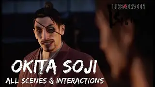 Like a Dragon: Ishin! - All Okita Scenes