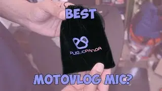 Purple Panda Microphone unboxing and helmet setup