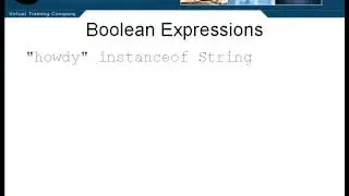 Lesson1 Boolean Expressions | Certified Programmer for Java