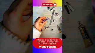 Crea Fiocco Cerchietto Fai da te Diy In 5 Minuti  Facile Tutorial #shorts #inlaboratoriodallasamu