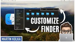 Mac Finder Customize