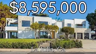 TOUR AN $8M La Jolla California Luxury Home | San Diego | Listing Agent Craig Lotzof (858) 243-4071