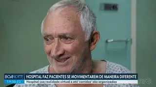 Nariz Solidário e Hospital do Idoso realizam ações para mobilização do paciente de maneira diferente