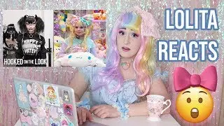 Lolita reacts to HOOKED ON THE LOOK | Goth & Kawaii girls