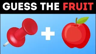 Guess The FRUIT From Emoji 🍇🍉🔍 l Emoji Quiz