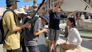 UM DIA DE TRABALHO COMO MODELO EM ROMA, NA ITÁLIA 🇮🇹