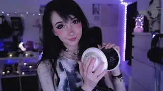 ASMR ☾ gentle oily ear massage 💜