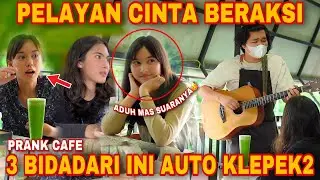 PRANK CAFE!! MAKE 3 ANGELS BAPER UNTIL THEY'RE BORRR