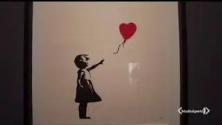 Studio Aperto parla delle mostra ALL ABOUT BANKSY