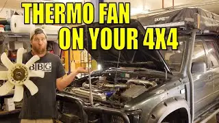 ELECTRIC THERMO FAN ON A 4WD - HOW, WHAT & WHY + Pros & Cons