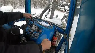 Snow removal, Cab & First person camera only.