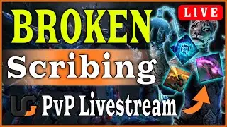 Scribing makes these builds feel GREAT!! ESO PvP Livestream - Gold Road Update 42