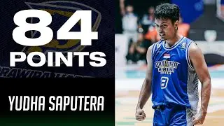 FIRST RANK! Yudha Saputera Drops 84 Points! | IBL Playoffs -  Finals 2023
