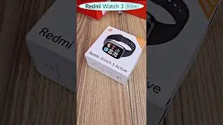 Redmi Watch 3 Active BT Calling Smartwatch⚡️Premium Metallic Finish #shorts #youtubeshorts