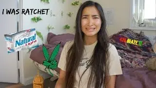Taking Shots at School, Sneaking Out & Blazing |High School Stories| With Pictures