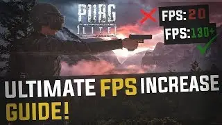 How to increase and boost FPS in pubg lite for low speas PC