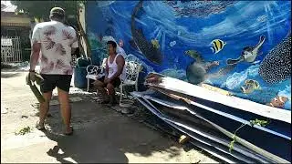 Wandering Around after the typhoon