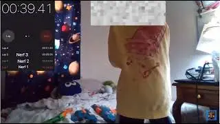 Nerf gun speedrun