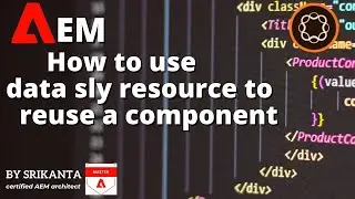 How to use data sly resource to reuse a component