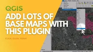 Add base maps with QuickMapServices plugin in QGIS