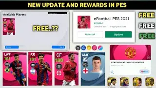 New Update Is Coming In Pes 2021 Mobile || Free Iconic And Events || DLC 7.0