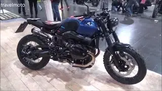 The new 2017 BMW R nineT Scrambler Frozen