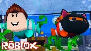 Проходим аквариум обби в роблокс  |  ROBLOX