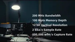 12-bit for Every Bench! SDS800X HD High Resolution Oscilloscope Introduction