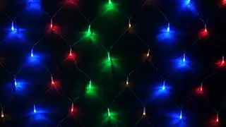 Светодиодная LED гирлянда Сетка