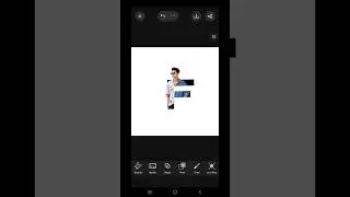 PicsArt letter portrait effect in photo editing photoshop